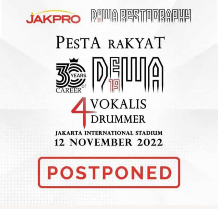 Polisi Sebut Konser Dewa 19 di JIS Belum Dapat Izin tapi Sudah Jual Tiket