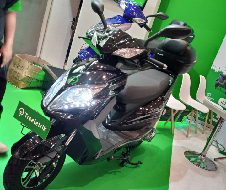 Nongol di IMOS, Motor Listrik Treeletrik T-70 Dilego Rp25 Juta