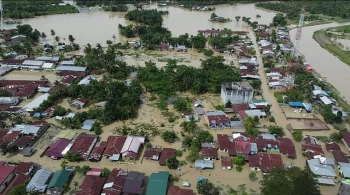 Bantuan Disalurkan ke Warga Terdampak Banjir di Sergai