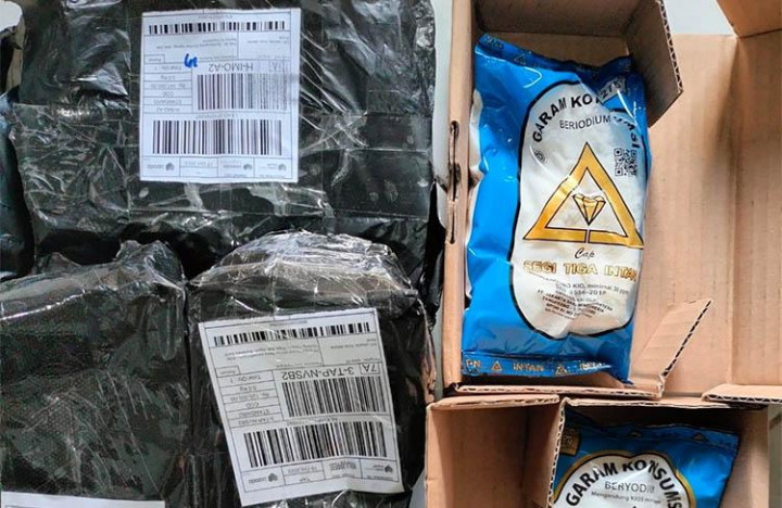 Apes, Beli Set top Box Online Warga Bantul Malah Dapat Garam Kemasan