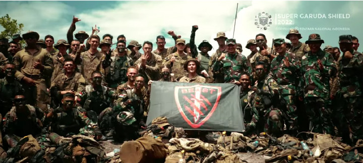 TNI AD- US Army Simulasikan Perebutan Wilayah Musuh dalam Super Garuda Shield 2022