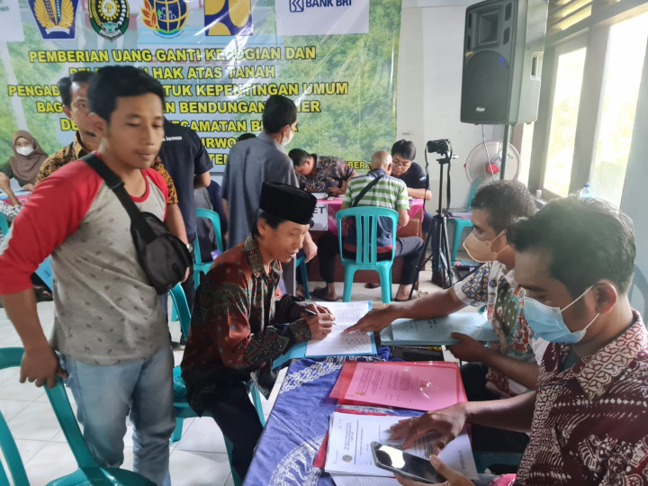 BPN: Pembayaran Ganti Rugi Desa Wadas Capai 92 Persen