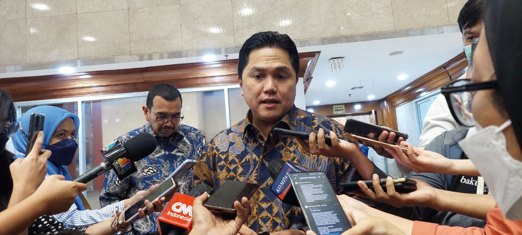 Menteri BUMN Erick Thohir/Medcom.id/Anggi