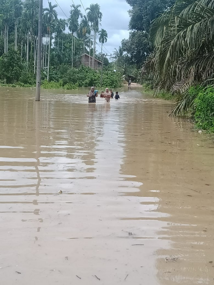 3 Kecamatan di Aceh Timur Dikepung Banjir