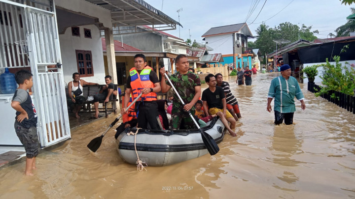 3 Kecamatan di Kota Langsa Terendam Banjir