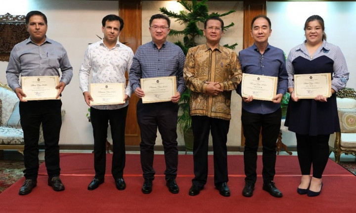 5 Importir Brunei Darussalam Terima Penghargaan KBRI Bandar Seri Begawan