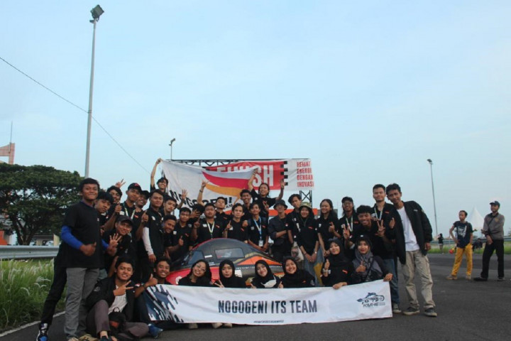 Paling Irit! Nogogeni ITS Juara Mobil Hemat di KMHE 2022