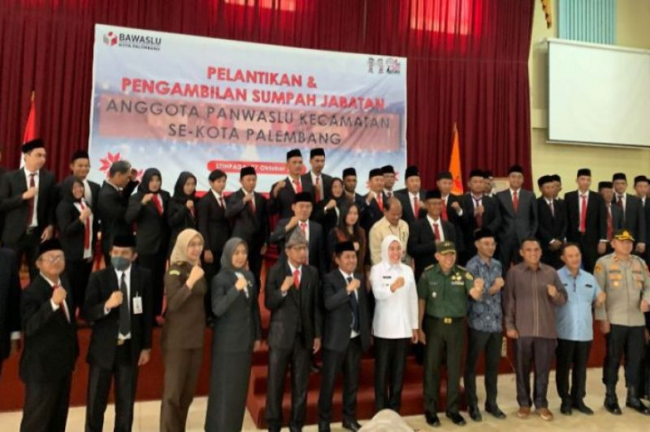 Panwaslu Kecamatan Kota Palembang Penuhi 30% Kuota Perempuan