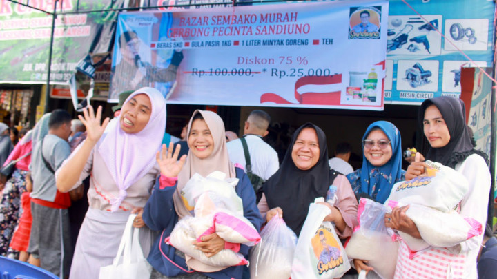 Gerbong Pecinta Sandiuno Dorong Stabilisasi Kebutuhan Pokok