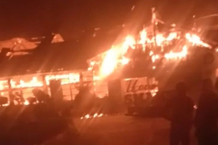 Kantor dan Ruang Kelas SMAN 1 di Padang Pariaman Terbakar