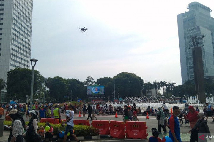 11 Drone Dioperasikan untuk Pantau Pembuang Sampah Sembarangan di CFD
