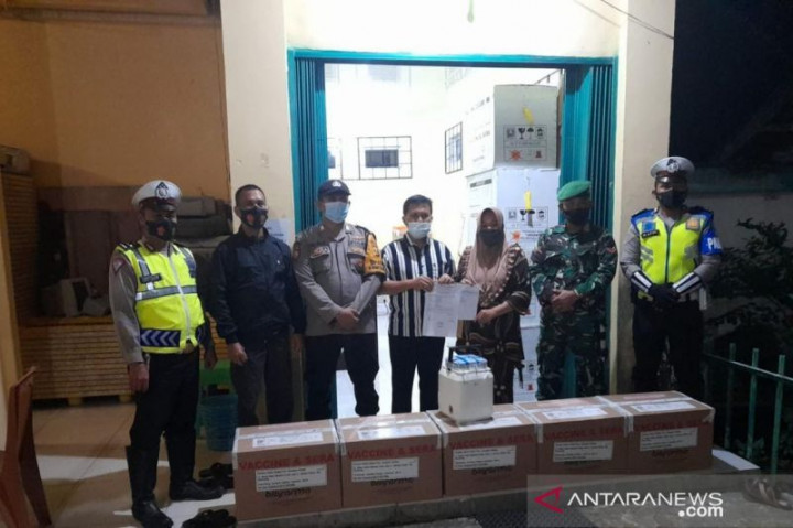 Kabupaten OKU Terima Tambahan 1.200 Dosis Vaksin Covid-19