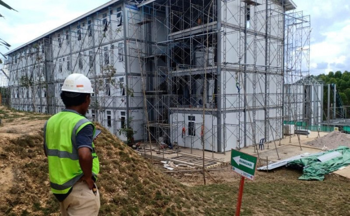 Rusun Pekerja Konstruksi IKN Dibangun Berkonsep <i>Green Building</i>