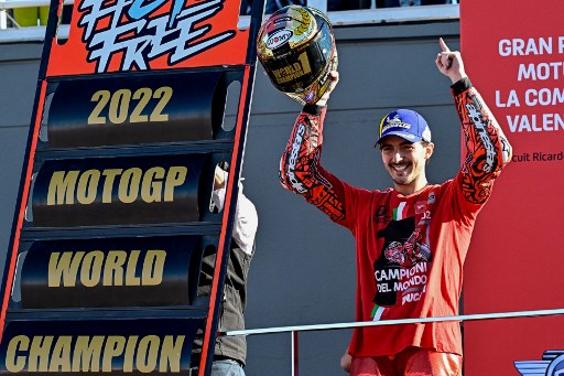 10 Catatan Menarik tentang Juara Dunia MotoGP 2022 Francesco Bagnaia