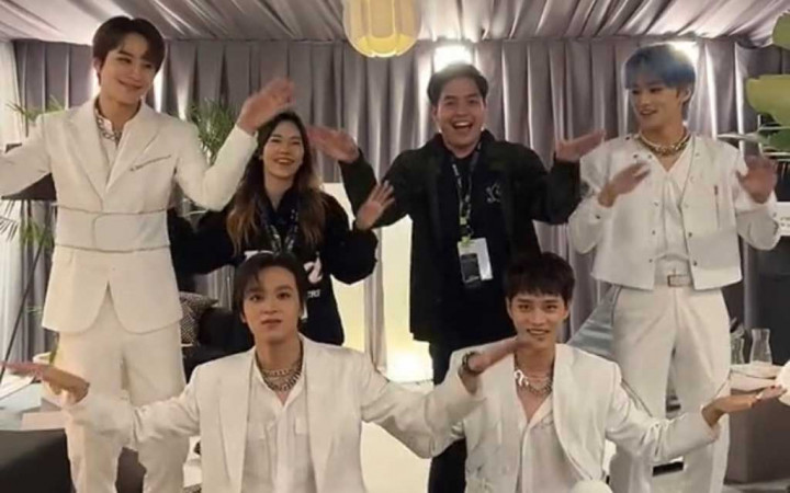 Jessica Jane dan Jerome Polin TikTok Challenge Bareng NCT 127, Netizen Salfok ke Sini