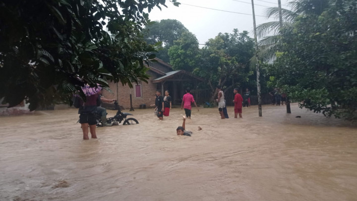 Banjir di Aceh Timur Meluas ke 11 Kecamatan