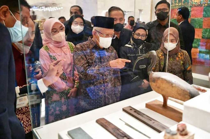 Saat Wapres Kunjungi dan Lihat Koleksi Museum Nasional Peradaban Mesir
