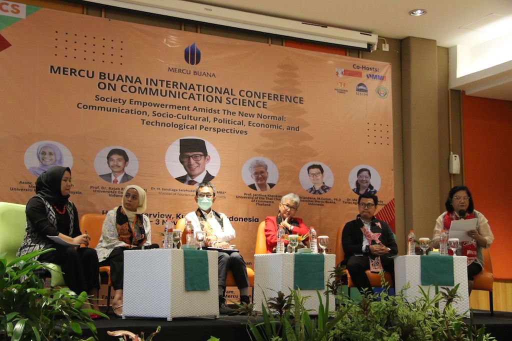 Program Studi Magister Ilmu Komunikasi Universitas Mercu Buana menginisiasi Konferensi Internasional bertajuk  “Society Empowerment amidst the New Normal: Communication, Socio-Cultural, Political, Economic, and Technological Perspectives.