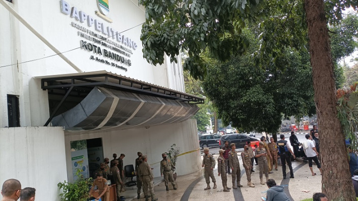 Insiden Kebakaran Gedung Bappelitbang Bandung Dikulik ke 3 Saksi