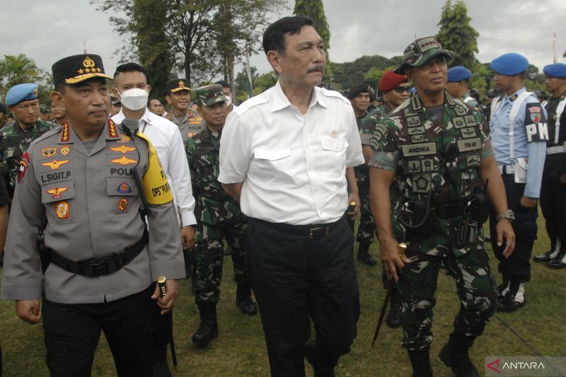 Luhut Minta TNI-Polri Tak Blunder dalam Pengamanan KTT G20