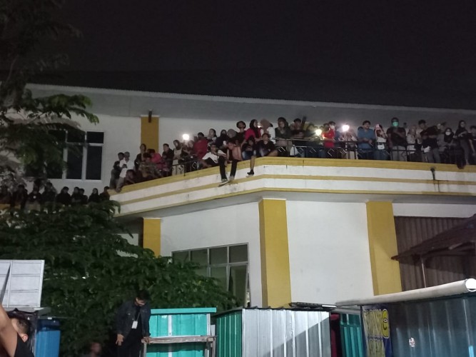 Aksi Barbar Pengunjung Lampung Fair Kotori Dinding Hingga Kencing Sembarangan