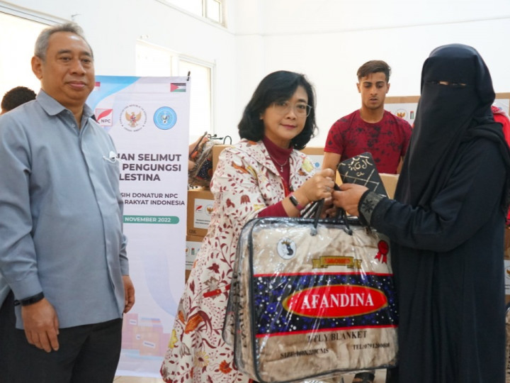 Indonesia Provides Humanitarian Assistance for Palestinian Refugees in Jordan