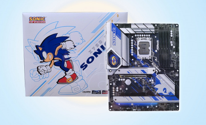 ASRock Punya Motherboard Z790 Edisi Sonic the Hedgehog
