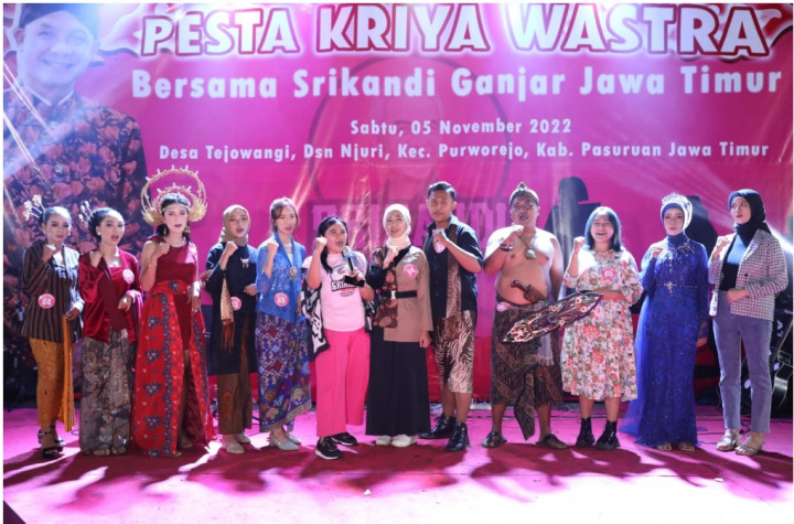 Ganjar Dinilai Sosok Peduli Pemberdayaan Perempuan Milenial Lewat Kriya