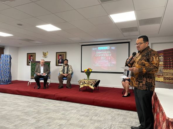 Indonesian Embassy in London Promotes Indonesian Specialty Coffee