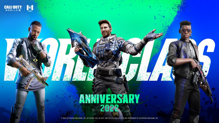 Messi, Neymar, dan Pogba Siap Ramaikan Hari Ultah ke-3 Call of Duty: Mobile