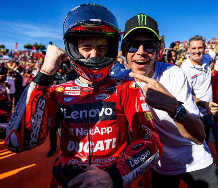 Bagnaia Juara Dunia, Rossi Bangga Setengah Mati