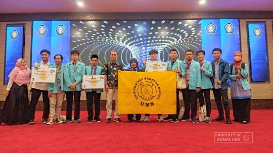 Mahasiswa UNS Bawa Pulang 3 Medali di Ajang Olimpiade Nasional MIPA 2022