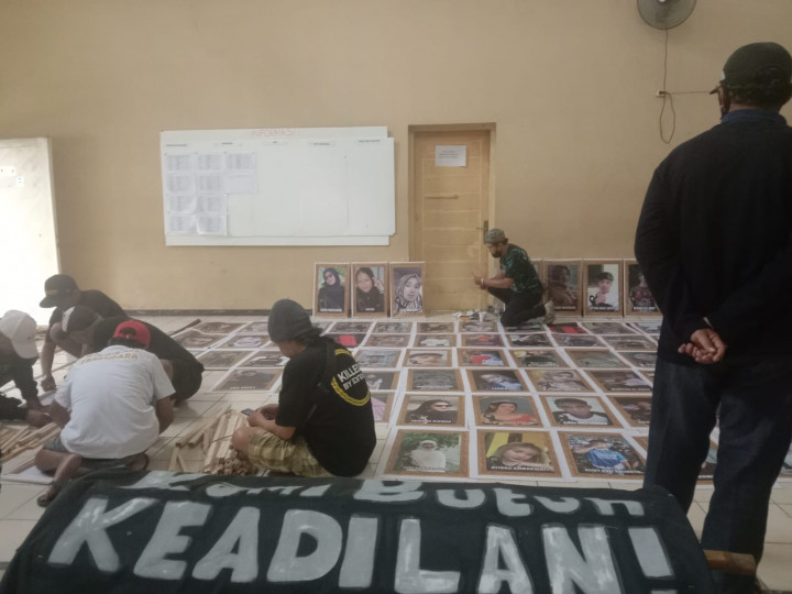 Aremania Siapkan 110 Foto Korban untuk Aksi 40 Hari Tragedi Kanjuruhan
