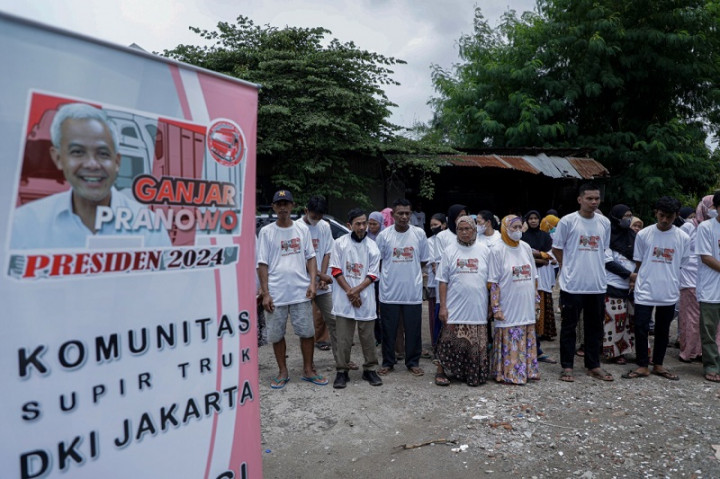 Para Sopir Truk di Jakarta Konsolidasi Dukungan untuk Ganjar