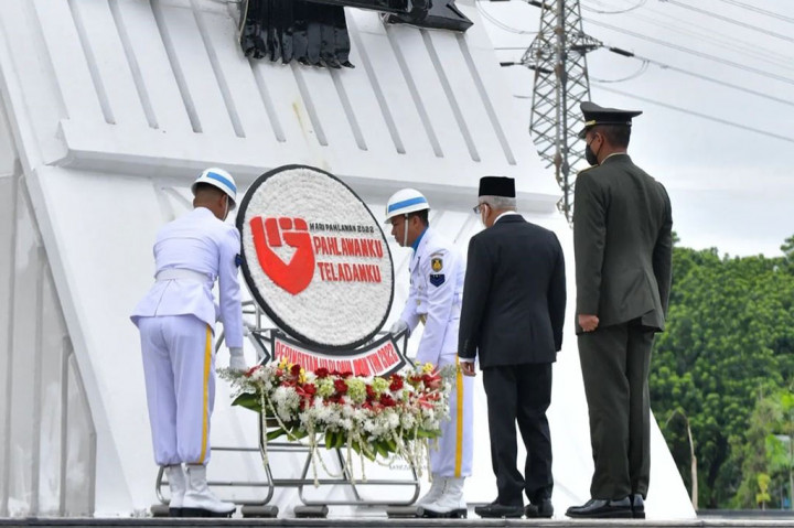 Wapres Pimpin Peringatan Hari Pahlawan di TMP Kalibata