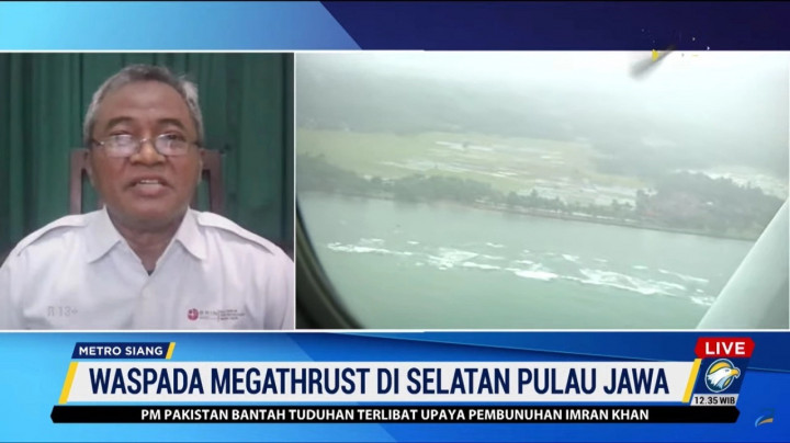 Pakar Tsunami Ingatkan Kembali Potensi Megathrust di Selatan Jawa