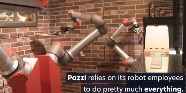 Keren! Restoran Pizza Ini Gunakan Robot sebagai Chef
