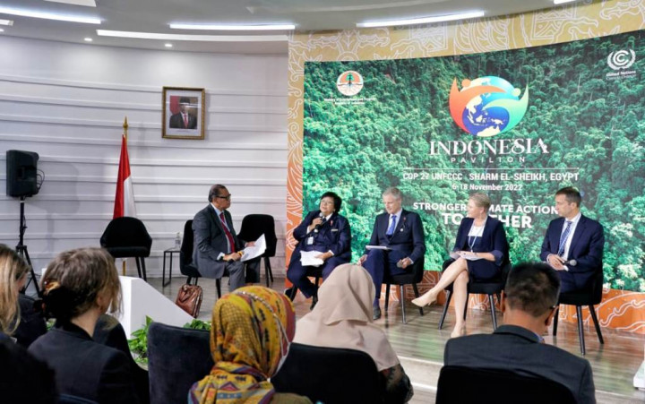 Di COP 27 Mesir, Negara Maju Dukung FoLU Net Sink 2030 Indonesia