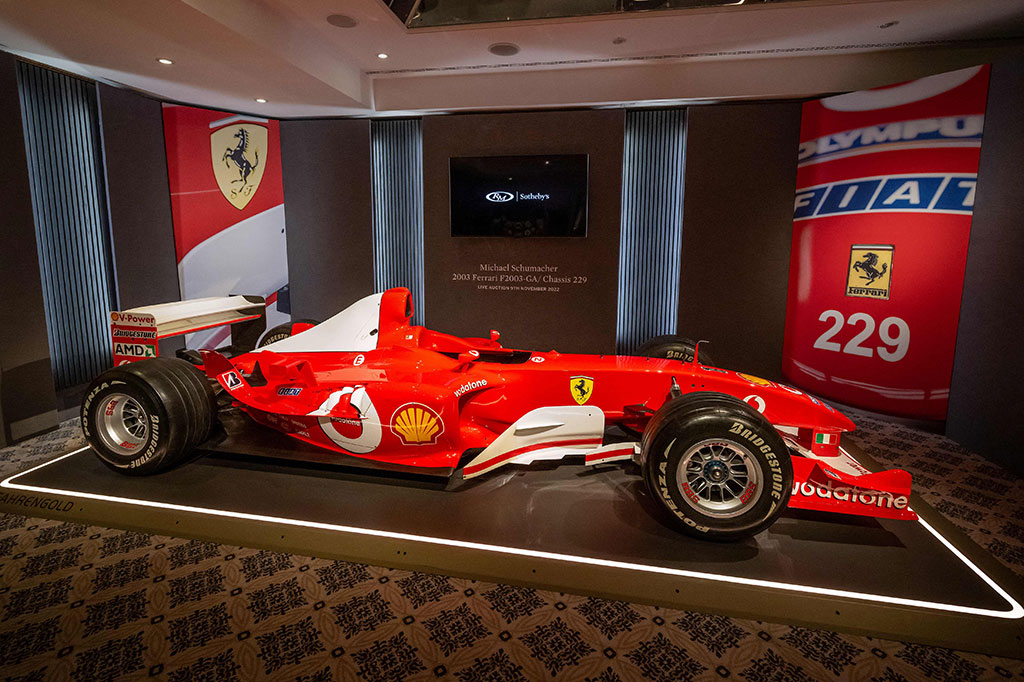 Foto Terpopuler: Ferrari Schumacher Laku Rp203 Miliar hingga Aremania Tuntut Pengusutan Tragedi Kanjuruhan
