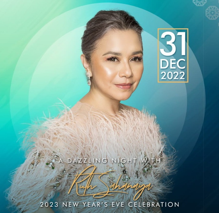 Konser malam tahun baru Ruth Sahanaya (Foto: instagram)