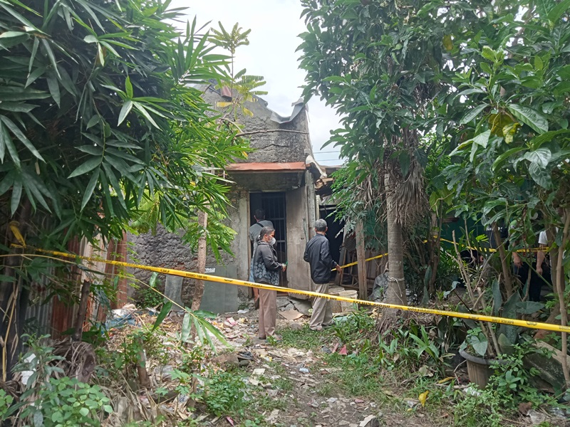 Suasana di belakang Toko Distributor Makanan di Jalan Raya Mustikasari, Kota Bekasi, Jawa Barat. Antonio/Medcom.id