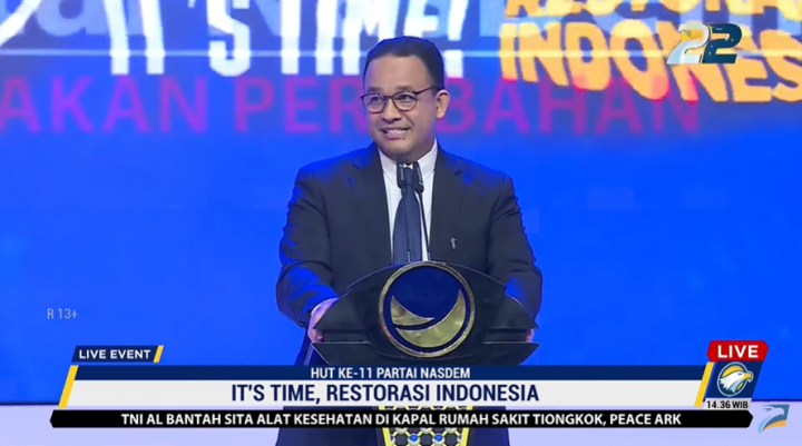 Anies: Kita Tak Peduli Apa yang Ditulis di Sosmed, Kita Ingin Ditulis Oleh Sejarawan di Masa Depan