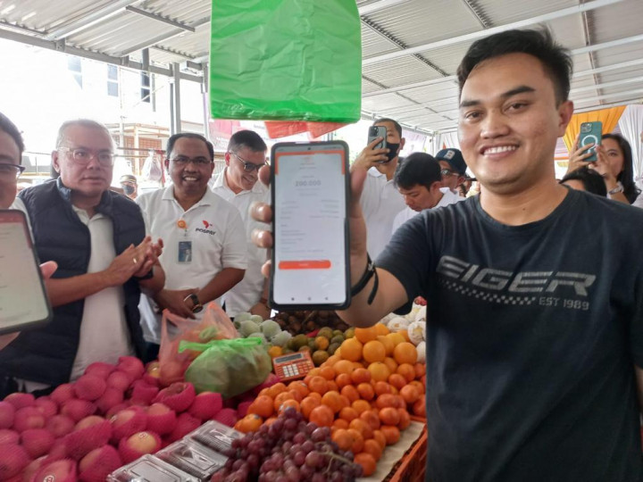 Pospay dari PT Pos Indonesia Permudah Transaksi di Program Digitalisasi Pasar Rakyat
