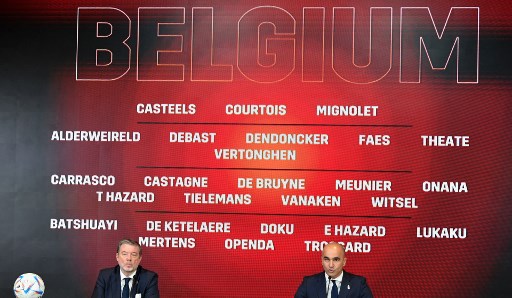 Daftar Skuad Timnas Belgia di Piala Dunia 2022: Kesempatan Terakhir Generasi Emas!
