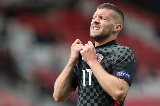 Ante Rebic. (Robert Perry / POOL / AFP)
