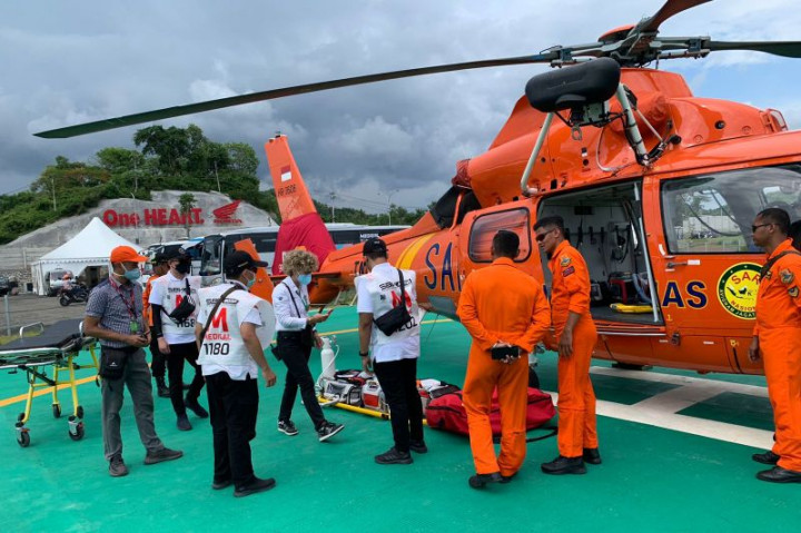 Basarnas Siagakan 1 Unit Helikopter Antisipasi Kondisi Darurat saat WSBK Mandalika