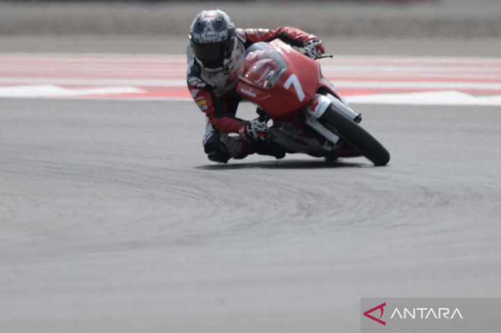 Pembalap Indonesia Veda Ega Pratama Juara IATC di Mandalika