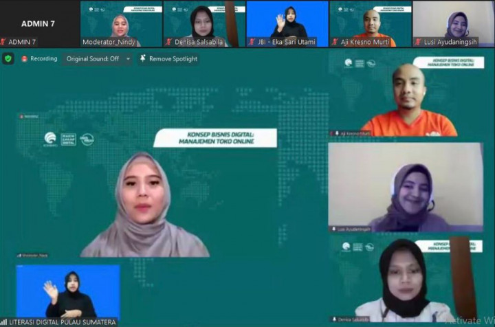 Siberkreasi Beri Literasi soal Konsep Bisnis Digital