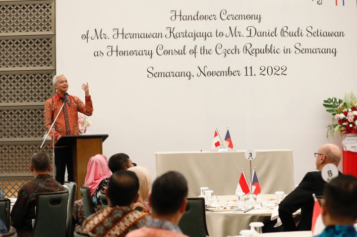 Ganjar Yakin Potensi Kerja Sama Investasi Jateng-Ceko Makin Kuat