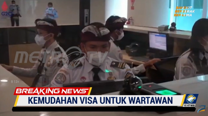 3 Kantor Imigrasi Berikan Pelayanan Maksimal Bagi Jurnalis Asing di Perhelatan KTT G20